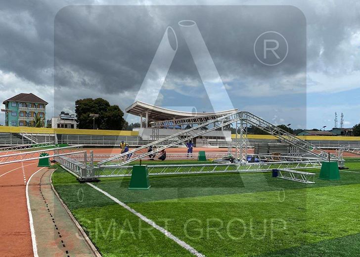 Events trussing stage 