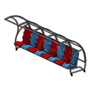 Ghế cầu thủ sân vận động Ghế trú ẩn